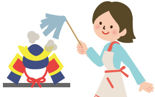 鎧兜のしまい方