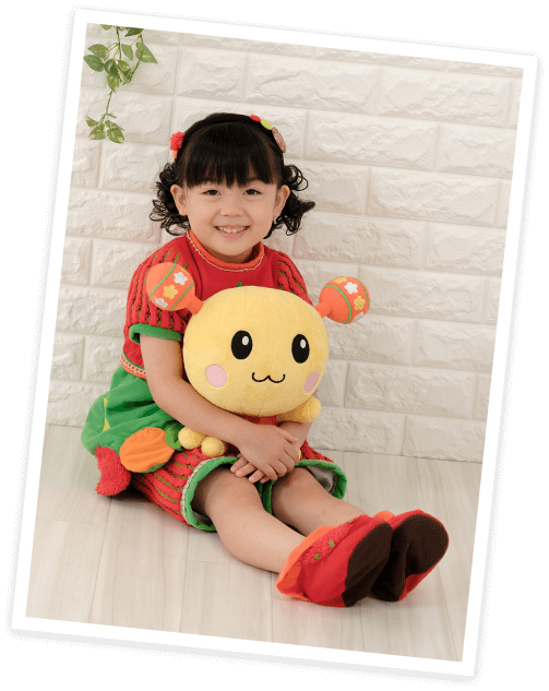 《はるちゃん》の衣装での撮影や《うーたん》との撮影も可能です