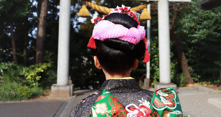 新日本髪に必要な髪の長さはどれくらい？