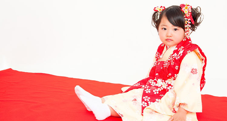 七五三の日本髪風アレンジ｜スタイリングのポイント