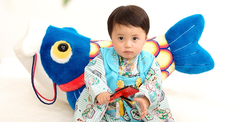 男の子の初節句　初めての端午の節句