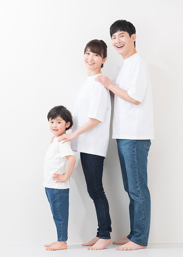 家族写真撮影