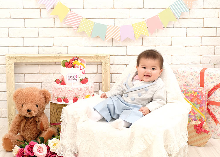 ハーフバースデー撮影