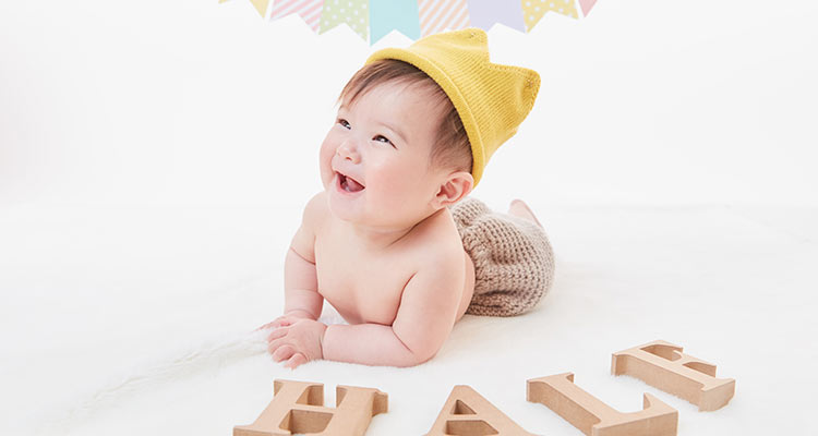 記念撮影は、赤ちゃん撮影も安心のスタジオマリオへ！