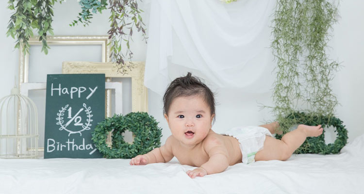 ハーフバースデーの写真をたくさん残そう｜おすすめアイデア