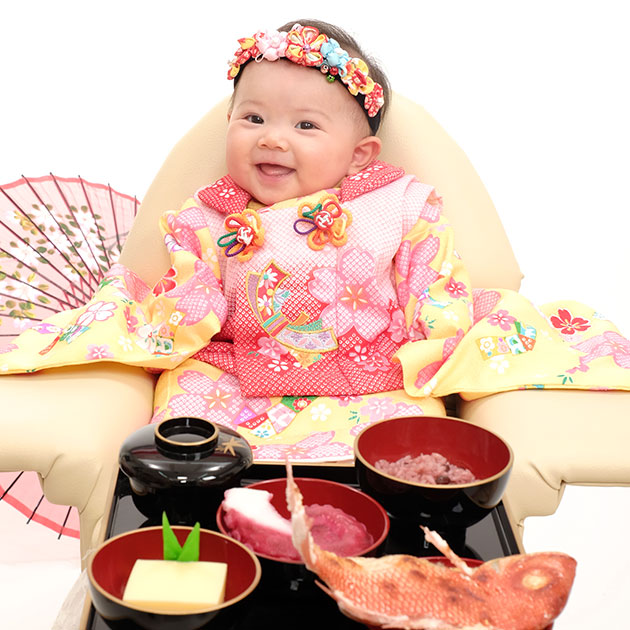 百日祝い・お食い初め撮影