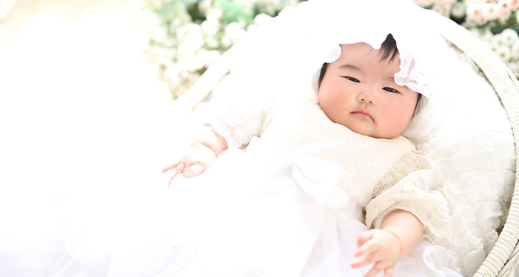 お宮参りの記念撮影はプロにお任せ！