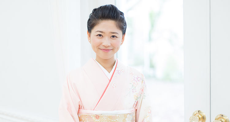 訪問着はお宮参りに適した着物