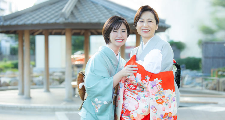 お宮参り｜赤ちゃんや家族の服装はどうする？