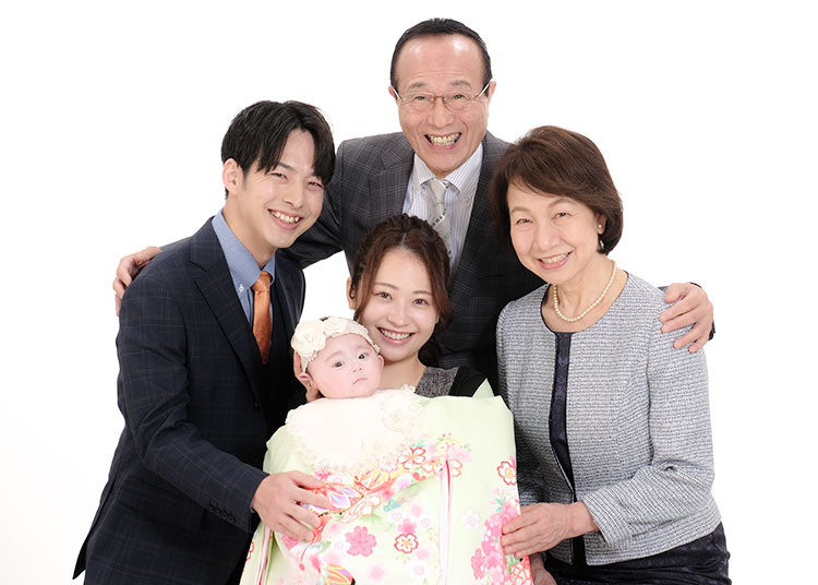 お宮参り撮影のフォトギャラリー